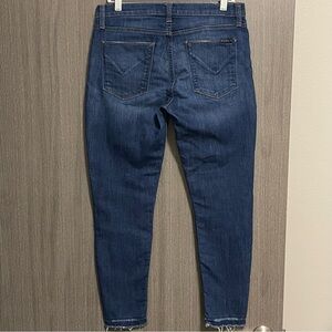 Hudson Nico Crop Skinny Jeans - Raw Hem & Mid Rise - Size 29